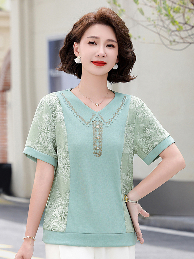 Fashionable Summer Knitted Spl - Summer Clothing Over 60 recension och pris