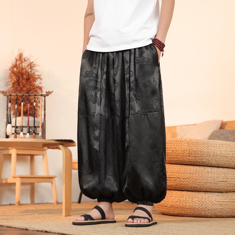 Men Wide Leg Pants Summer Ice  - Summer Light Clothing recension och pris