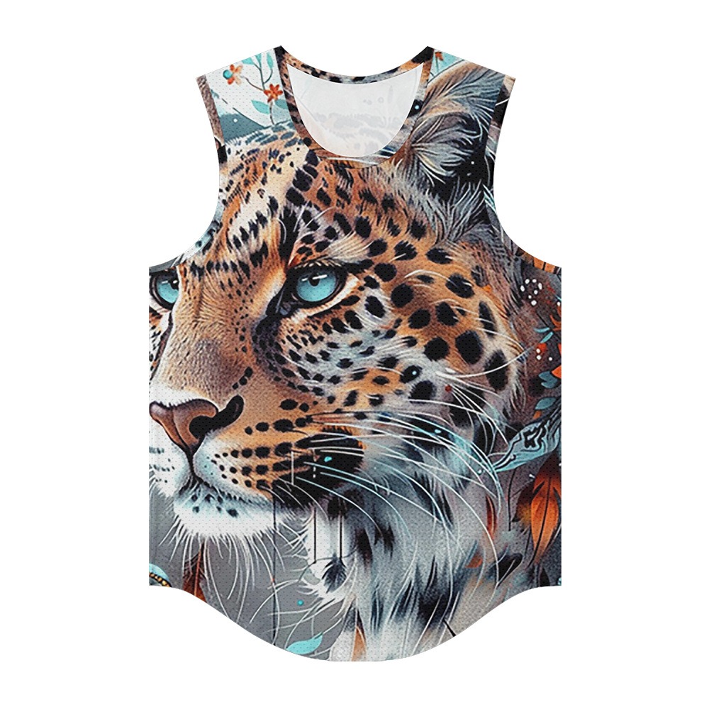 Men Vests Trendy Aura Lion Ani - Summer Clothing Essentials Men recension och pris