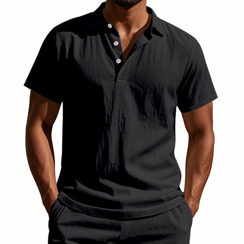 High-Quality 95% Linen Short-S - Summer Clothing Men Linen recension och pris