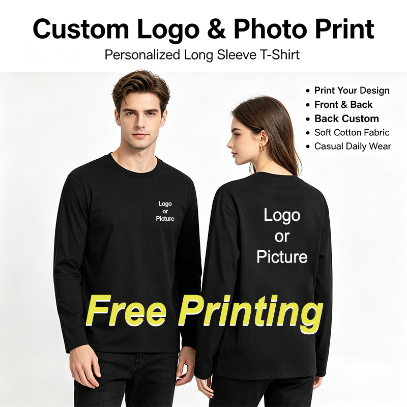 Customized Cotton Long Sleeve  - Summer Cloth recension och pris