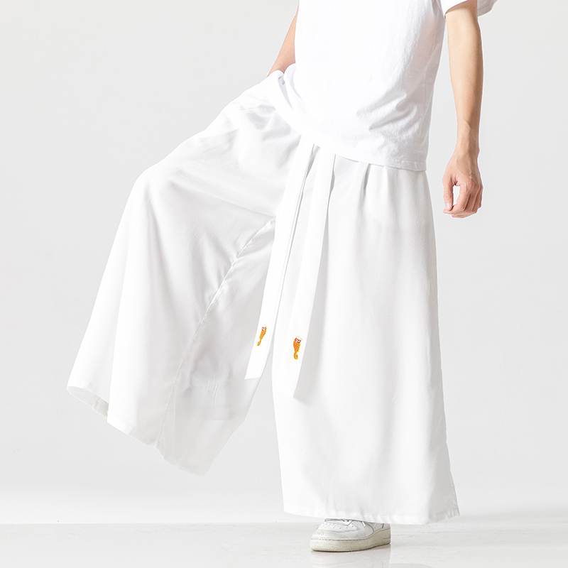 2023 Summer Mens Wide Leg Pant - Vintage Summer Clothing Men recension och pris
