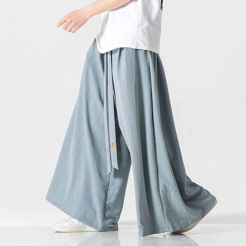 2023 Summer Mens Wide Leg Pant - Vintage Summer Clothing Men recension och pris