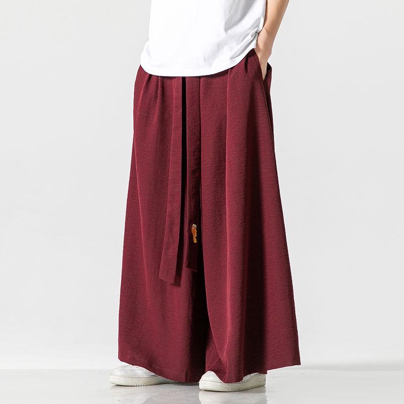 2023 Summer Mens Wide Leg Pant - Vintage Summer Clothing Men recension och pris