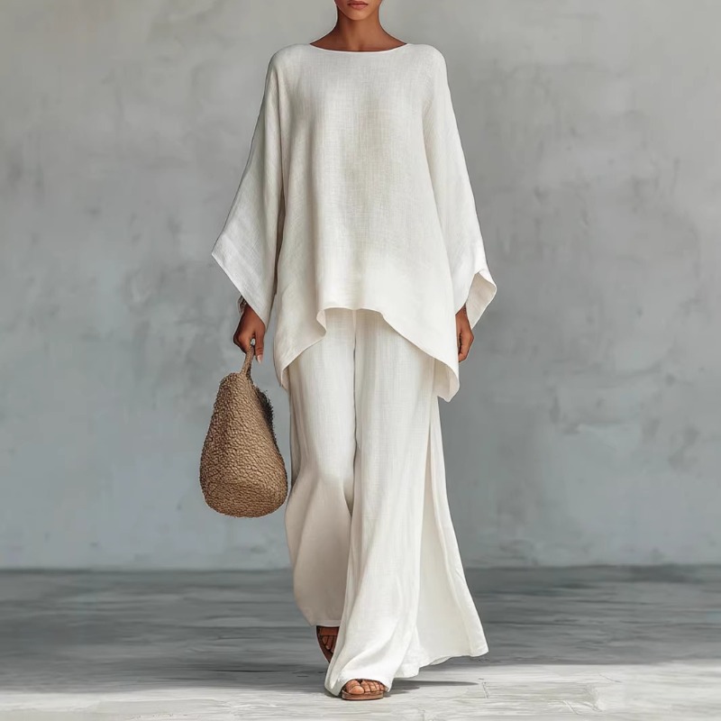 Spring New Fashion Linen Loose - Summer Clothing Men Linen recension och pris