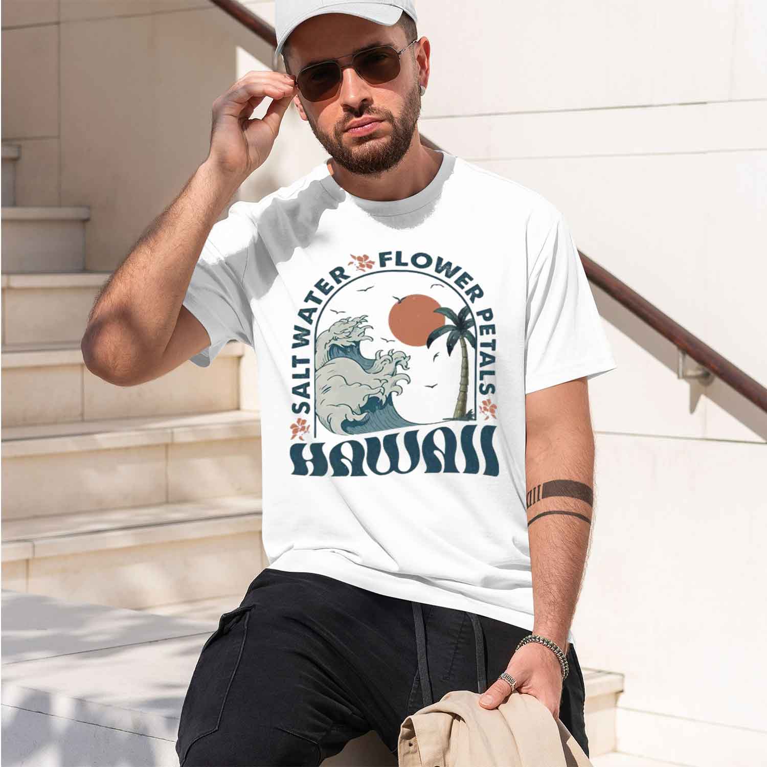 Hawaii Bea T-Shirt Bea T Shirt - Summer Vibes Clothing Men recension och pris