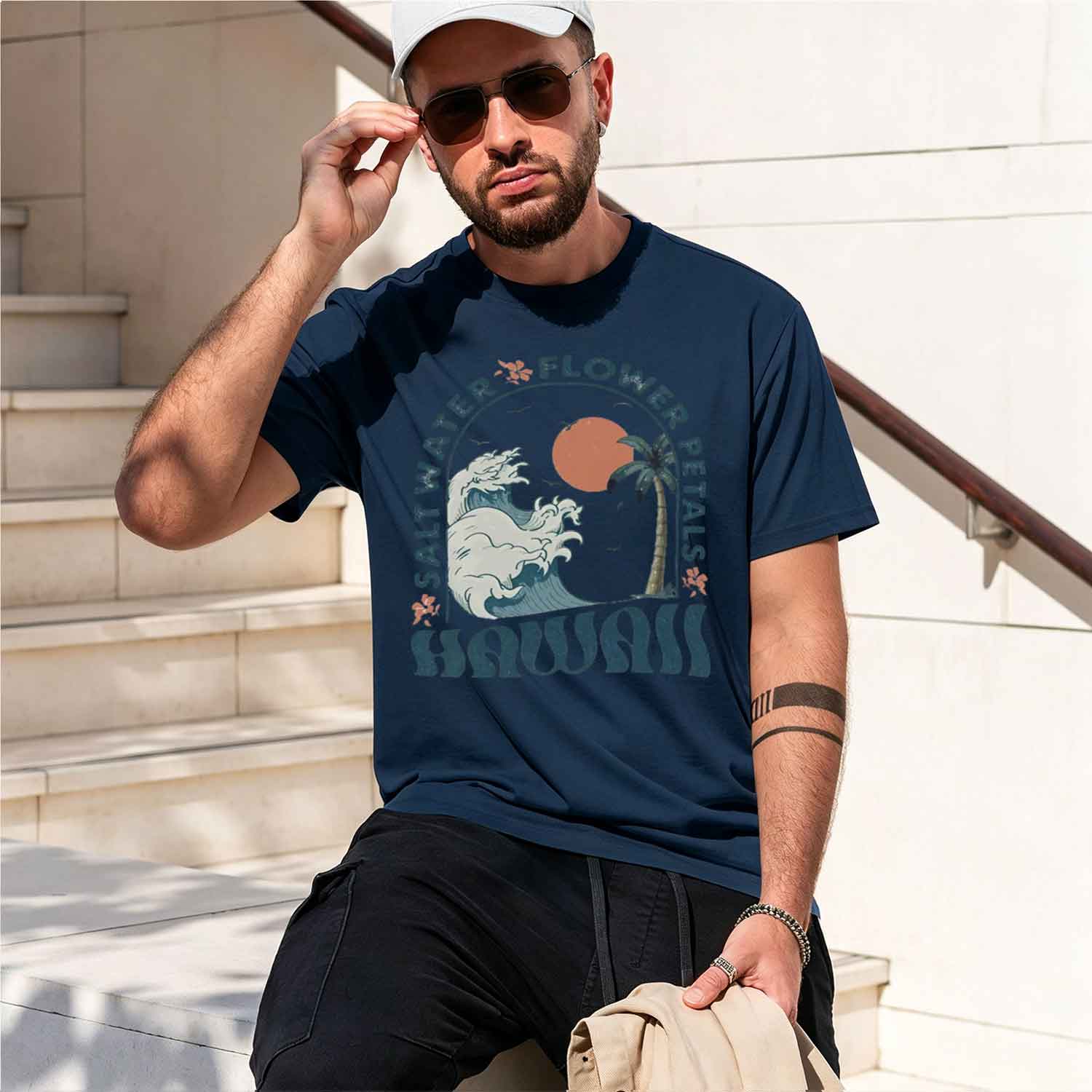 Hawaii Bea T-Shirt Bea T Shirt - Summer Vibes Clothing Men recension och pris