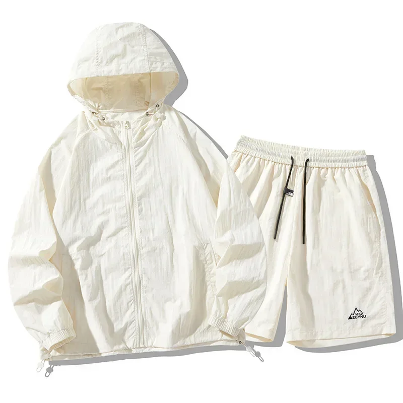 Ice Silk Outdoor Sun Protectio - Summer Clothing Sets Men recension och pris